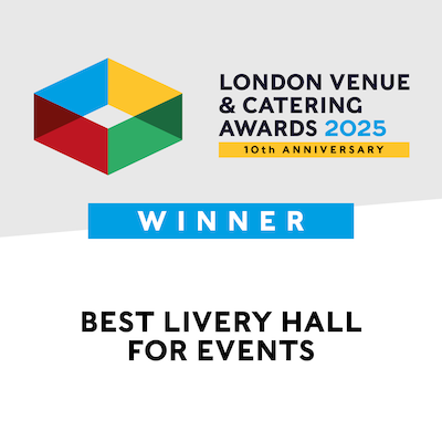 London Venue & Catering Awards 2025 - WINNER - Best Livery Hall for Events